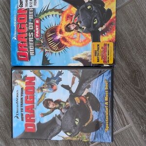 How to Train Your Dragon DVD Set parts 1 & 2